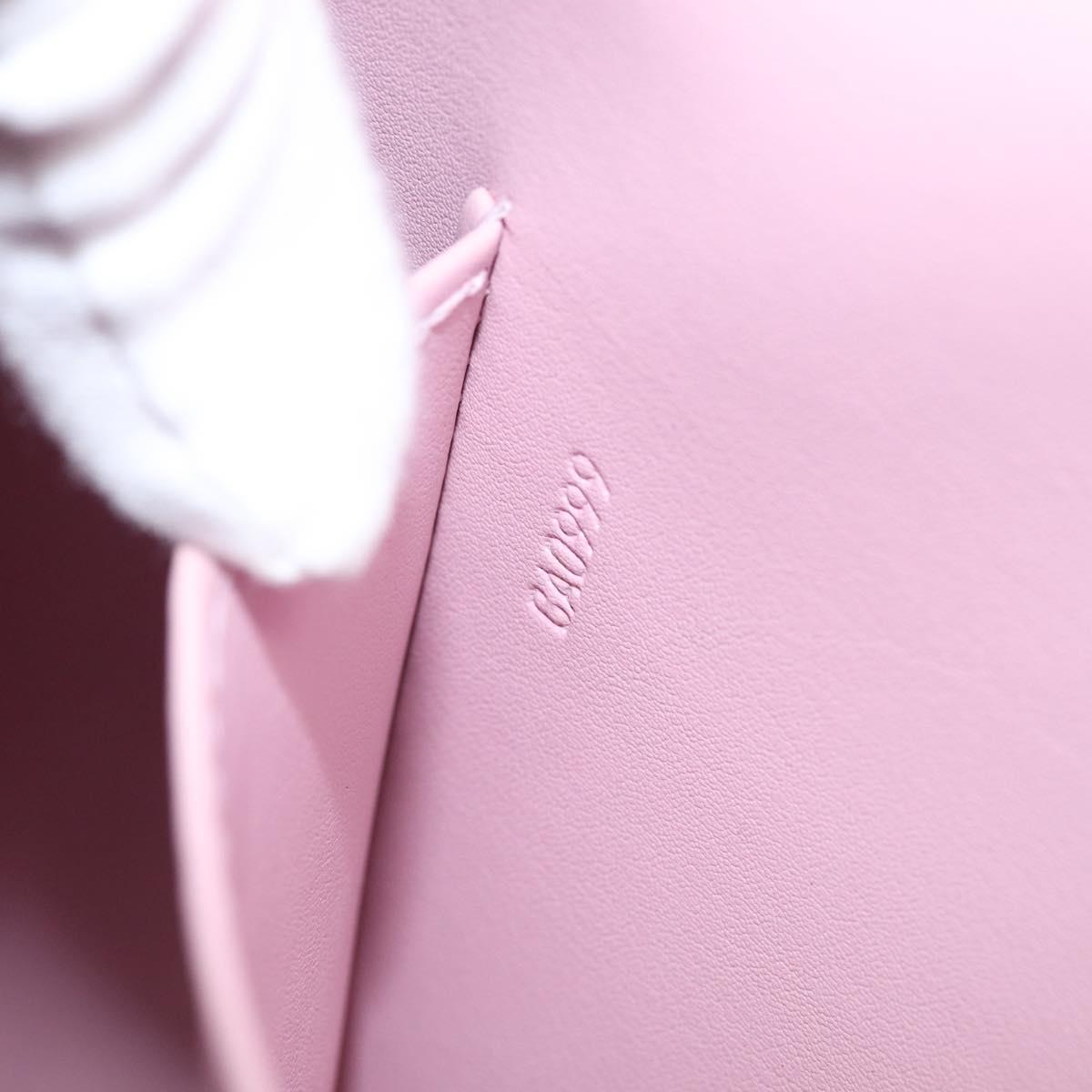 LOUIS VUITTON Monogram Vernis Columbus Bag Marshmallow Pink M91032 Auth ep16996