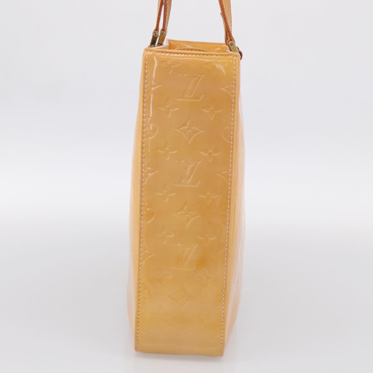 LOUIS VUITTON Monogram Vernis Columbus Bag Marshmallow Pink M91032 Auth ep16996