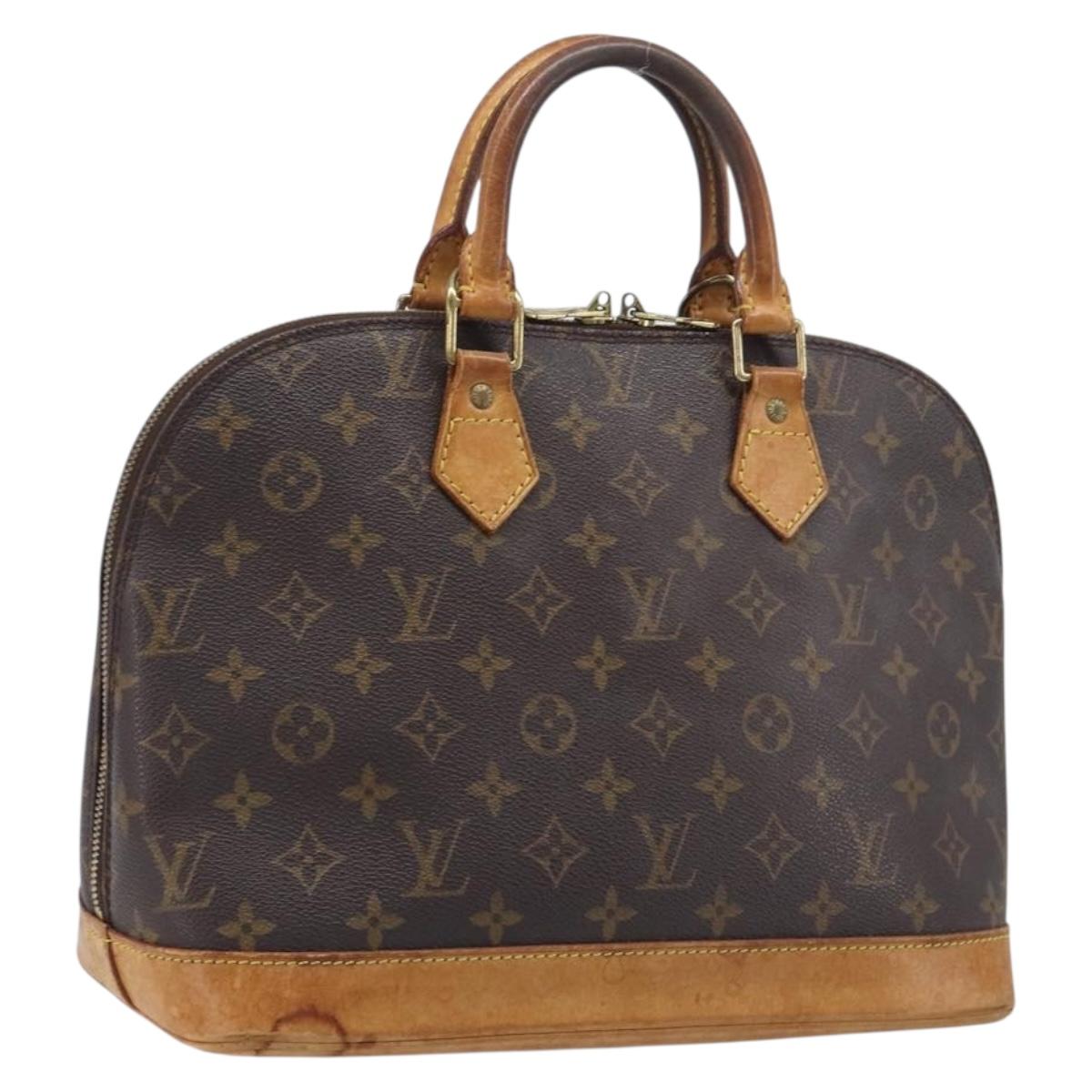 LOUIS VUITTON Monogram Alma Hand Bag M51130 LV Auth ep16999