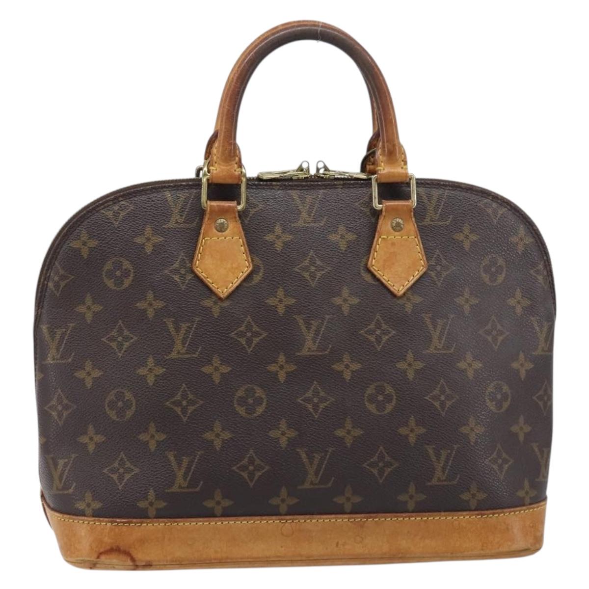 LOUIS VUITTON Monogram Alma Hand Bag M51130 LV Auth ep16999