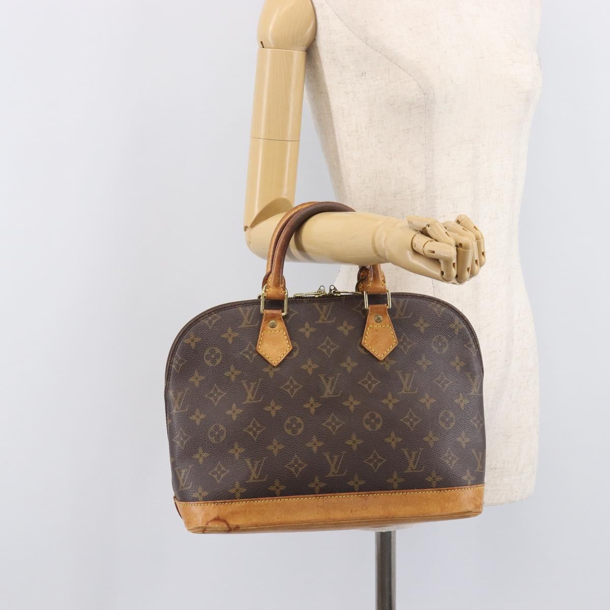 LOUIS VUITTON Monogram Alma Hand Bag M51130 LV Auth ep16999