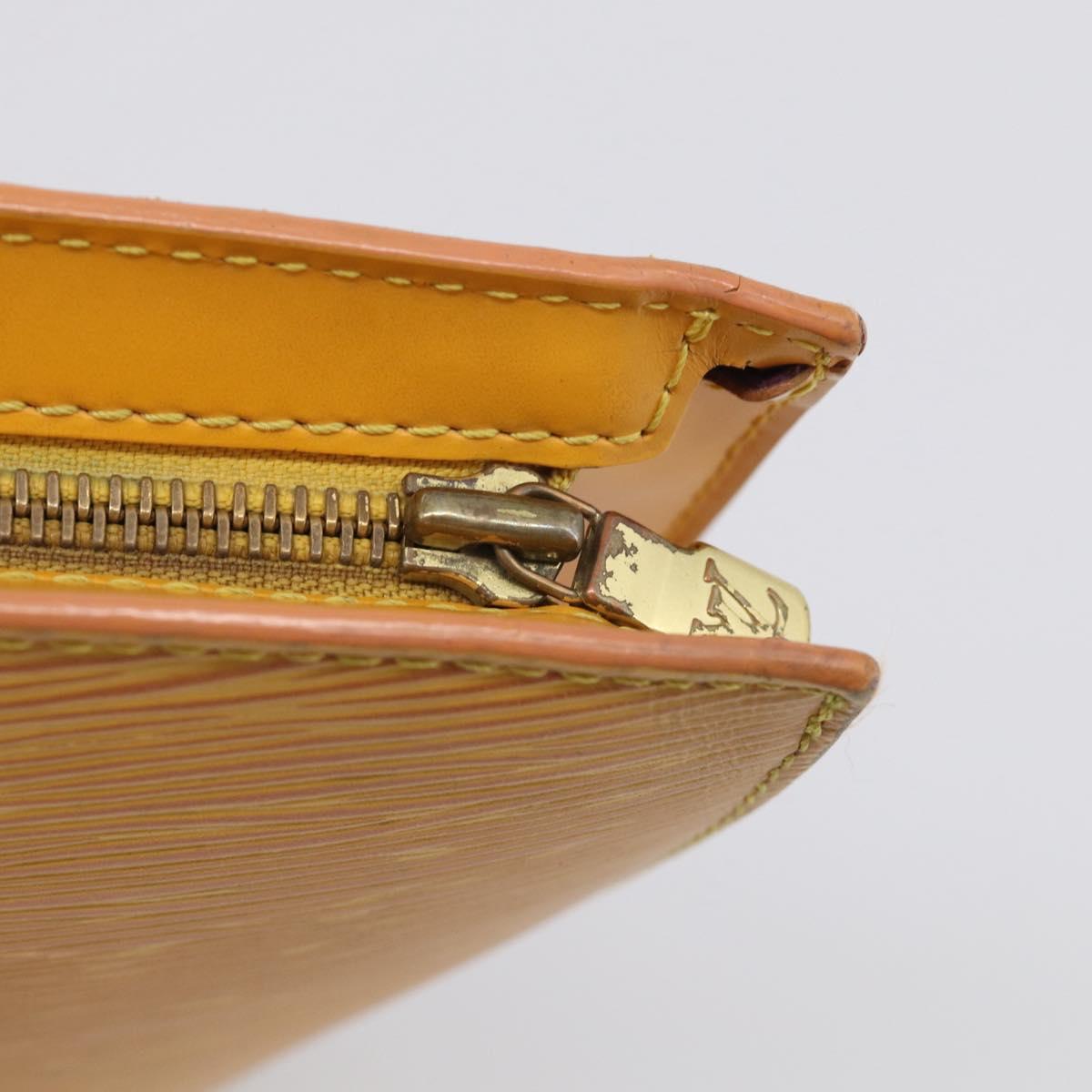 LOUIS VUITTON Epi Saint Jacques Shopping Shoulder Bag Yellow M52269 Auth ep17001