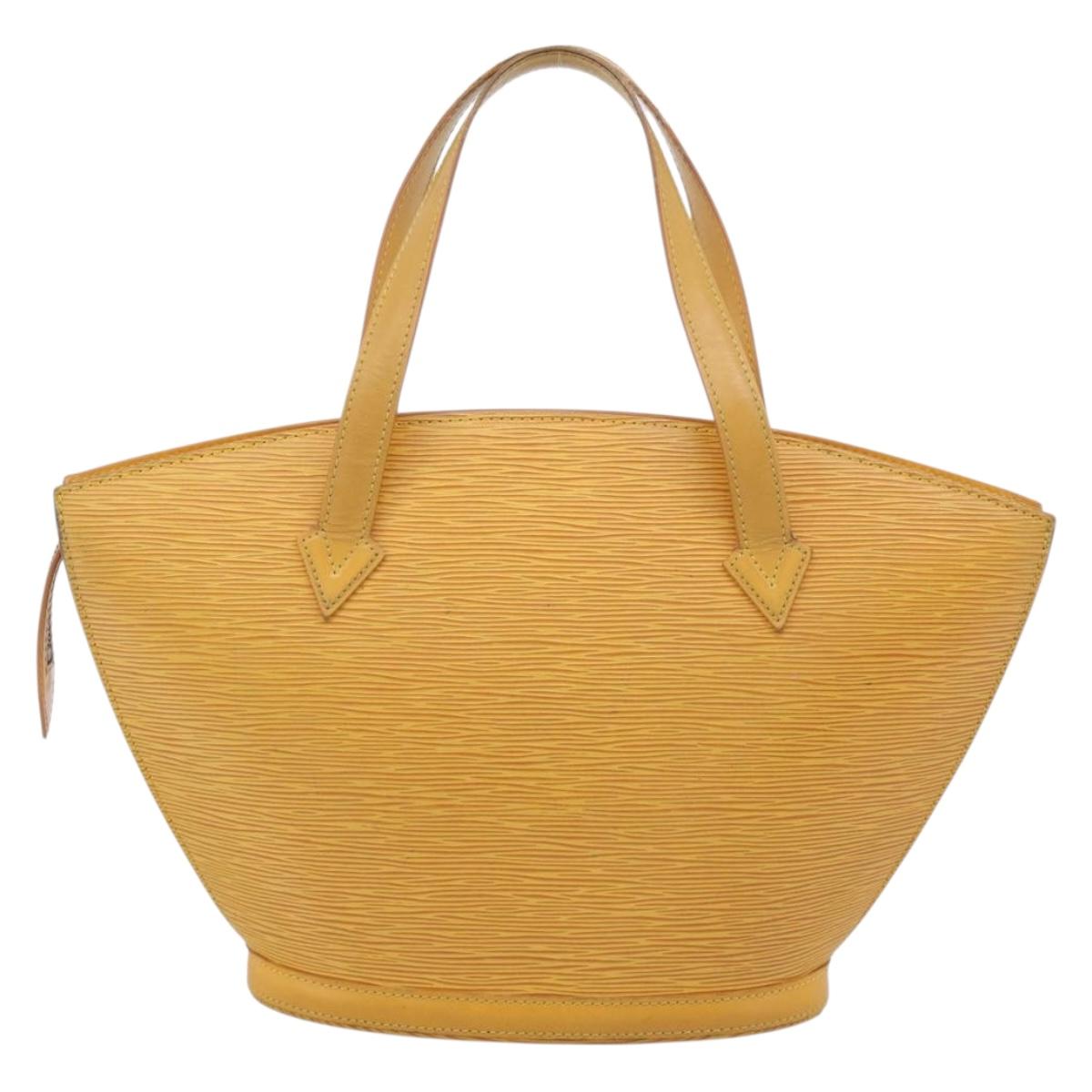 LOUIS VUITTON Epi Saint Jacques Shopping Shoulder Bag Yellow M52269 Auth ep17001