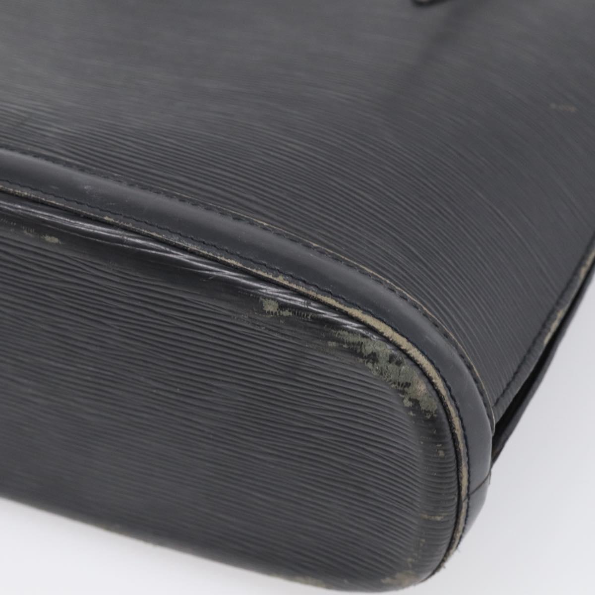 LOUIS VUITTON Epi Lussac Shoulder Bag Black M52282 LV Auth ep17008
