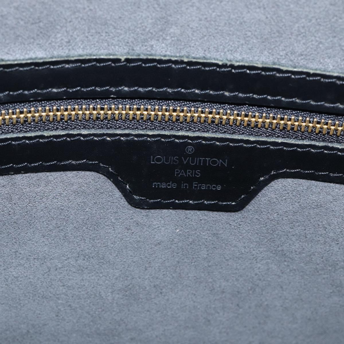 LOUIS VUITTON Epi Lussac Shoulder Bag Black M52282 LV Auth ep17008
