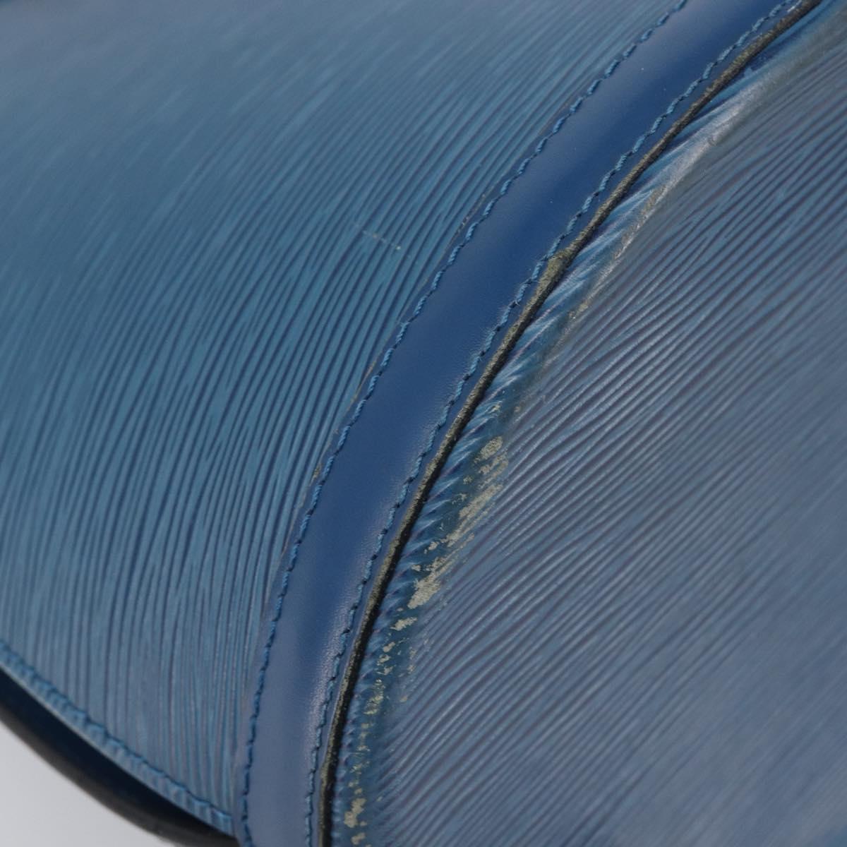 LOUIS VUITTON Epi Cluny Shoulder Bag Blue M52255 LV Auth ep17014