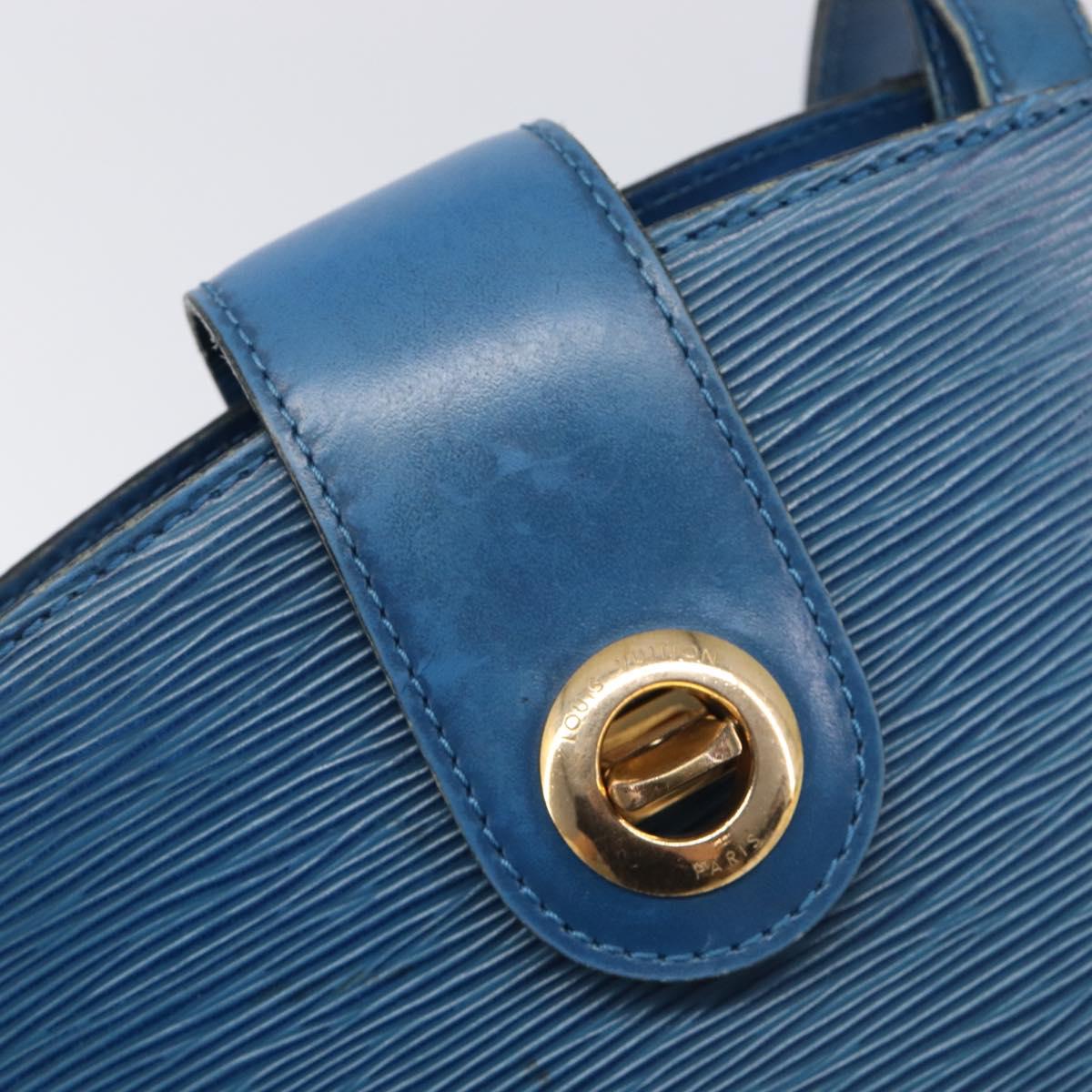 LOUIS VUITTON Epi Cluny Shoulder Bag Blue M52255 LV Auth ep17014