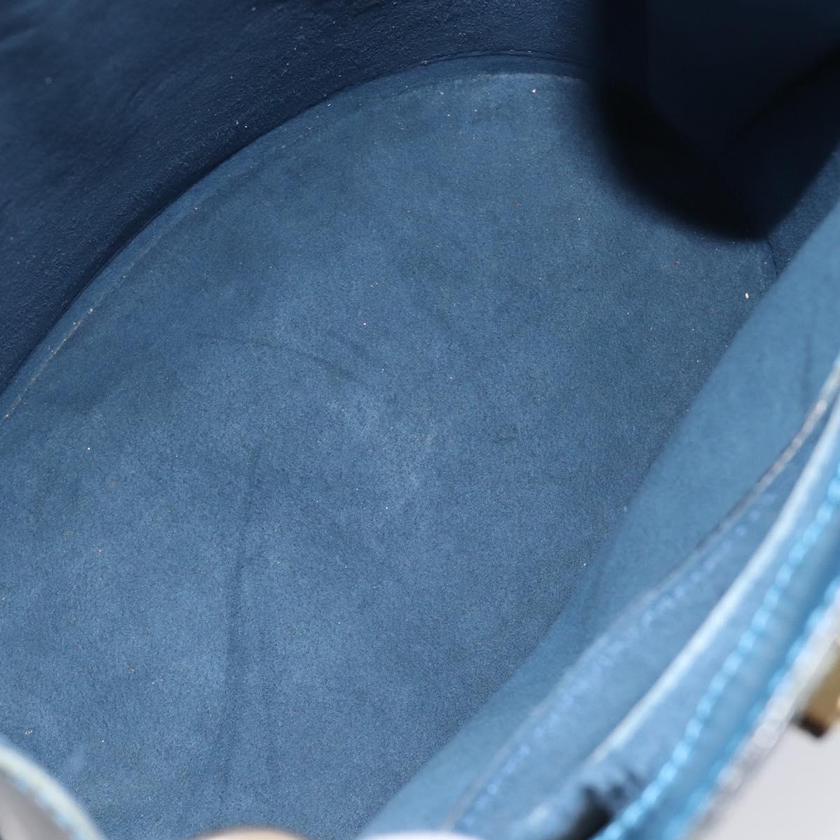 LOUIS VUITTON Epi Cluny Shoulder Bag Blue M52255 LV Auth ep17014