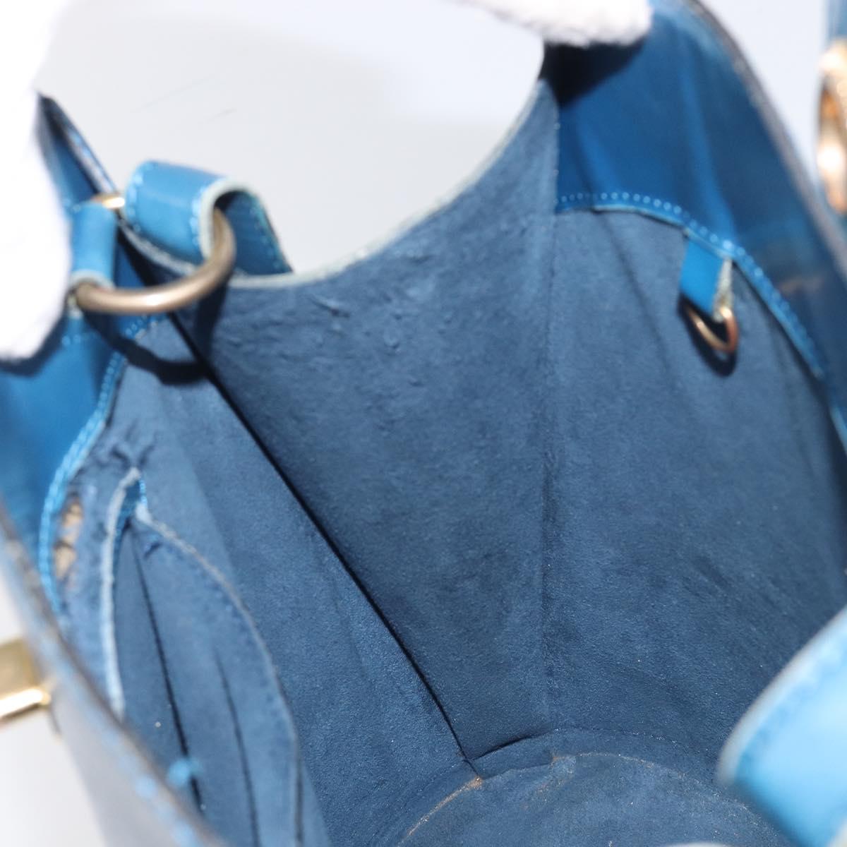 LOUIS VUITTON Epi Cluny Shoulder Bag Blue M52255 LV Auth ep17014