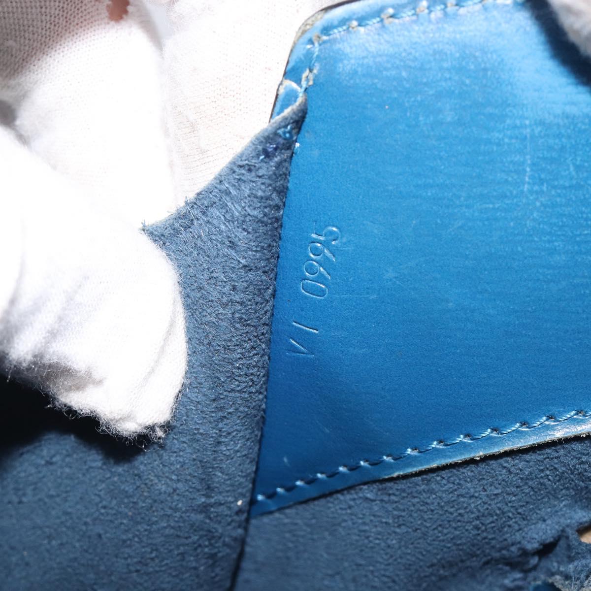 LOUIS VUITTON Epi Cluny Shoulder Bag Blue M52255 LV Auth ep17014