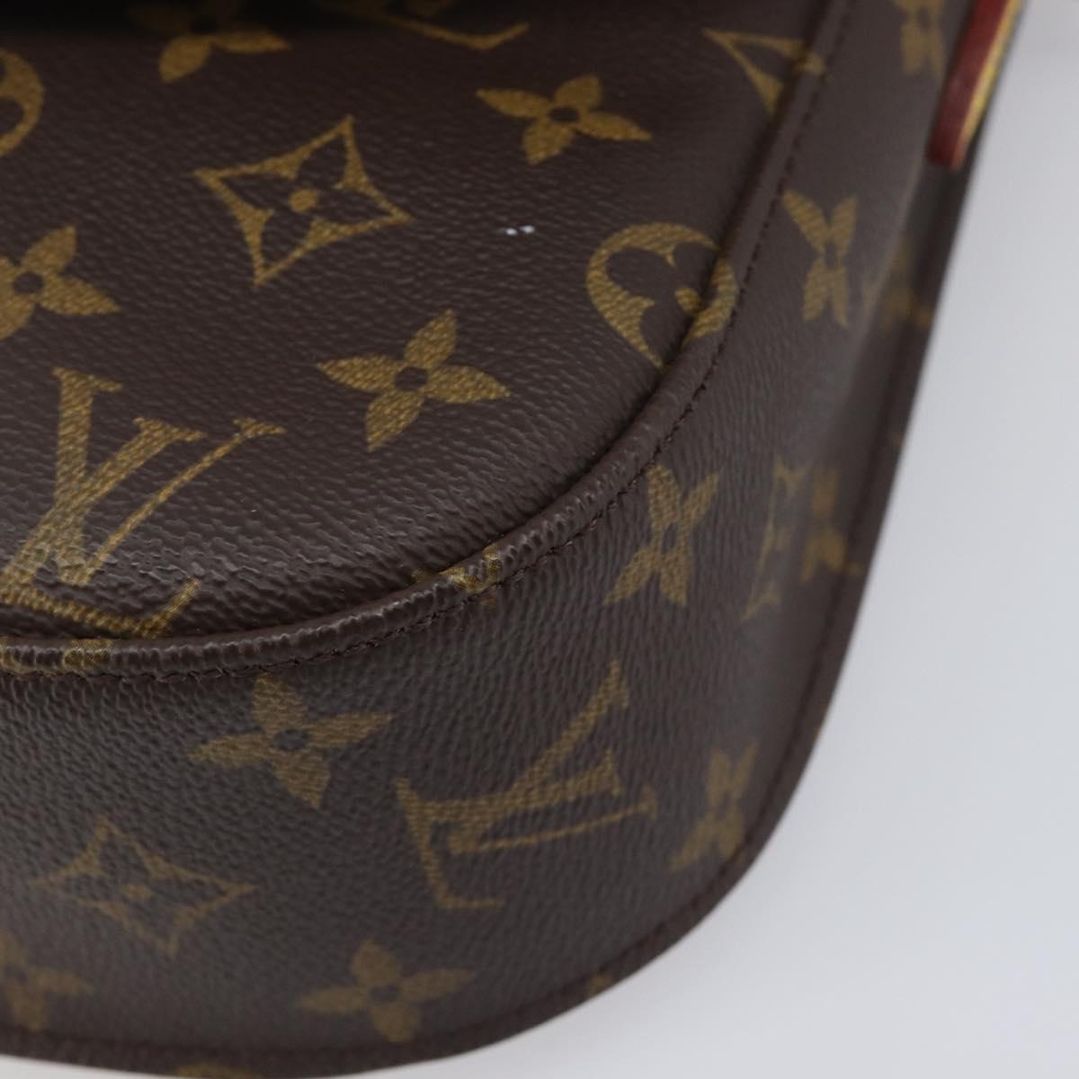 LOUIS VUITTON Monogram Saint Cloud GM Shoulder Bag M51242 LV Auth ep17017A