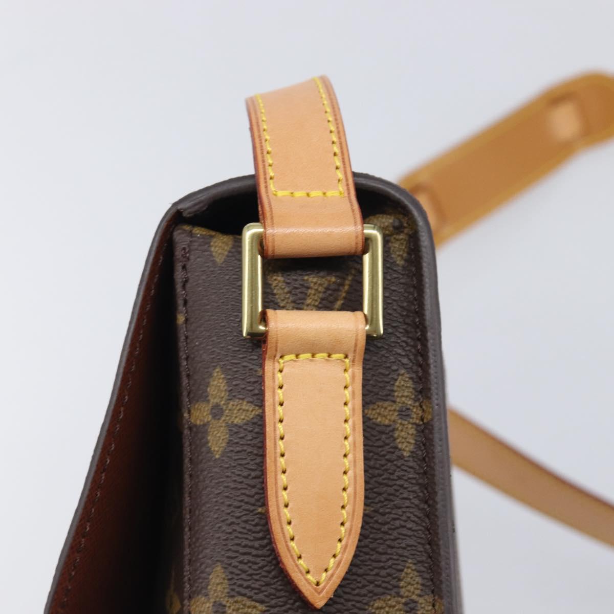 LOUIS VUITTON Monogram Saint Cloud GM Shoulder Bag M51242 LV Auth ep17017A