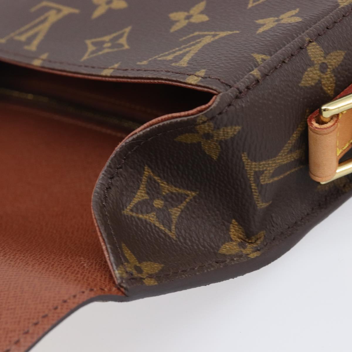 LOUIS VUITTON Monogram Saint Cloud GM Shoulder Bag M51242 LV Auth ep17017A