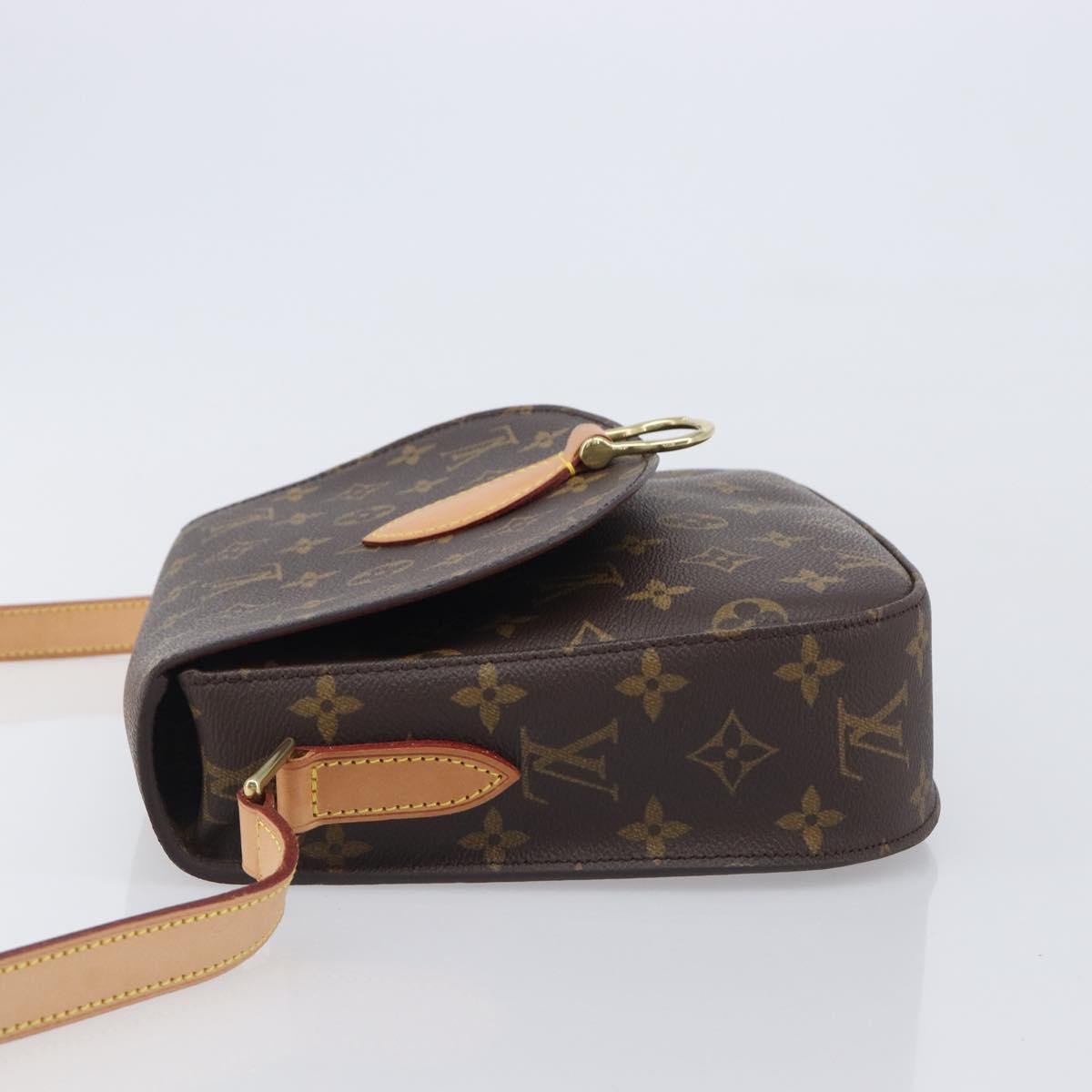 LOUIS VUITTON Monogram Saint Cloud GM Shoulder Bag M51242 LV Auth ep17017A