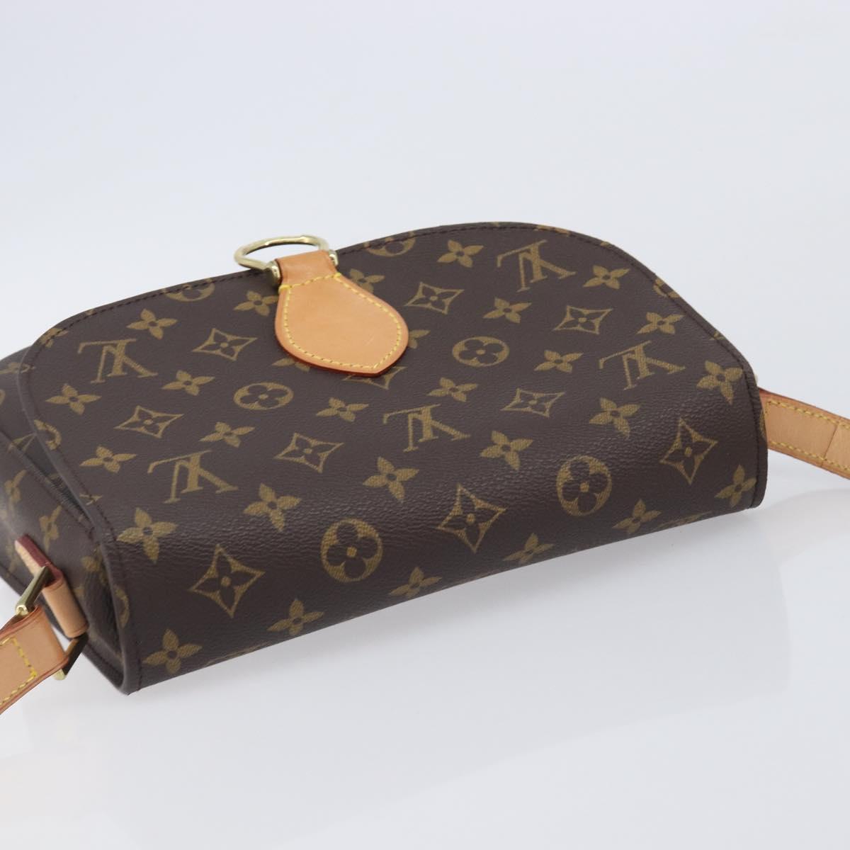 LOUIS VUITTON Monogram Saint Cloud GM Shoulder Bag M51242 LV Auth ep17017A