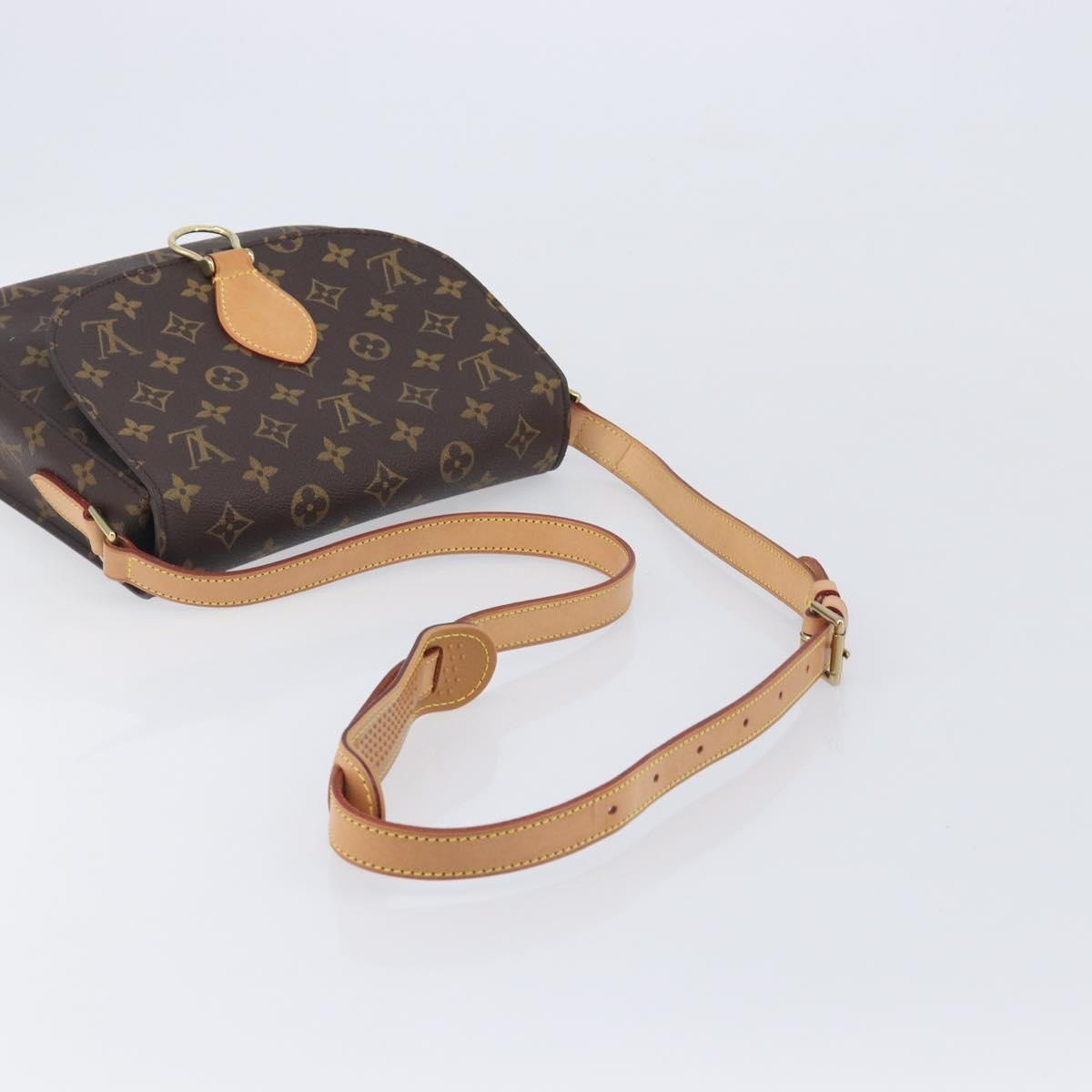 LOUIS VUITTON Monogram Saint Cloud GM Shoulder Bag M51242 LV Auth ep17017A