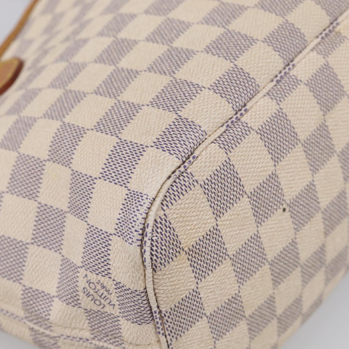 LOUIS VUITTON Damier Azur Neverfull PM Tote Bag N41362 LV Auth ep17018