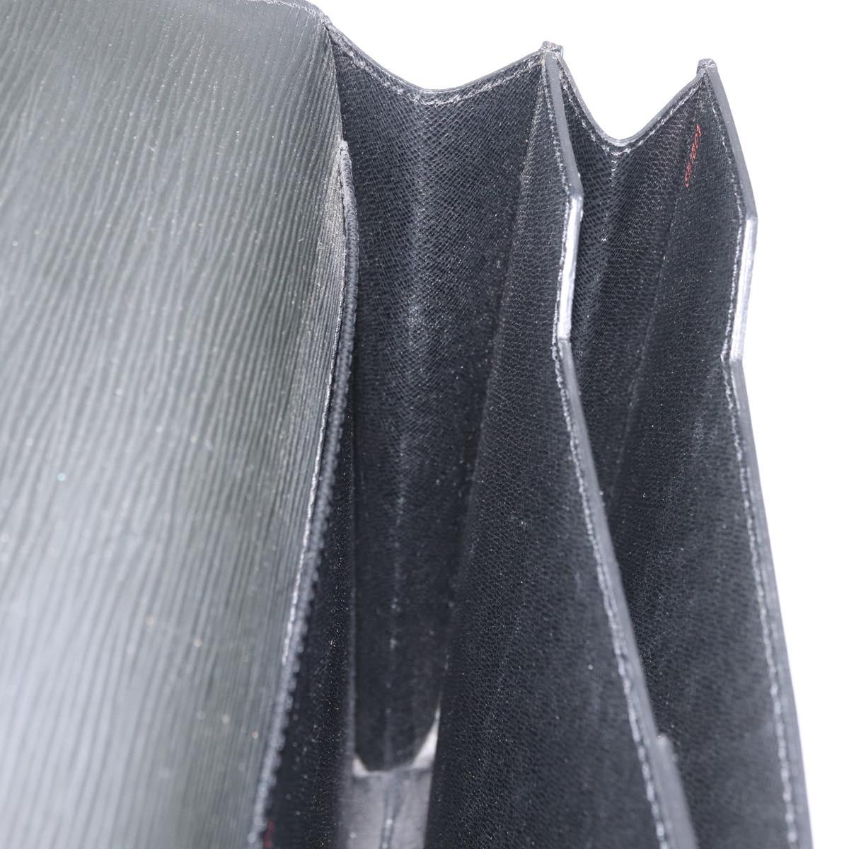 LOUIS VUITTON Epi Serviette Conseiller Briefcase Black M54422 LV Auth ep17021A