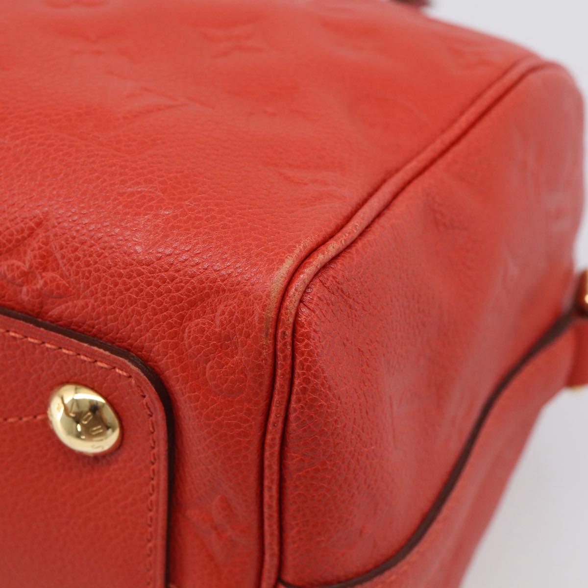 LOUIS VUITTON Monogram Empreinte Speedy Bandouliere 25 Slys M42399 Auth ep17022V