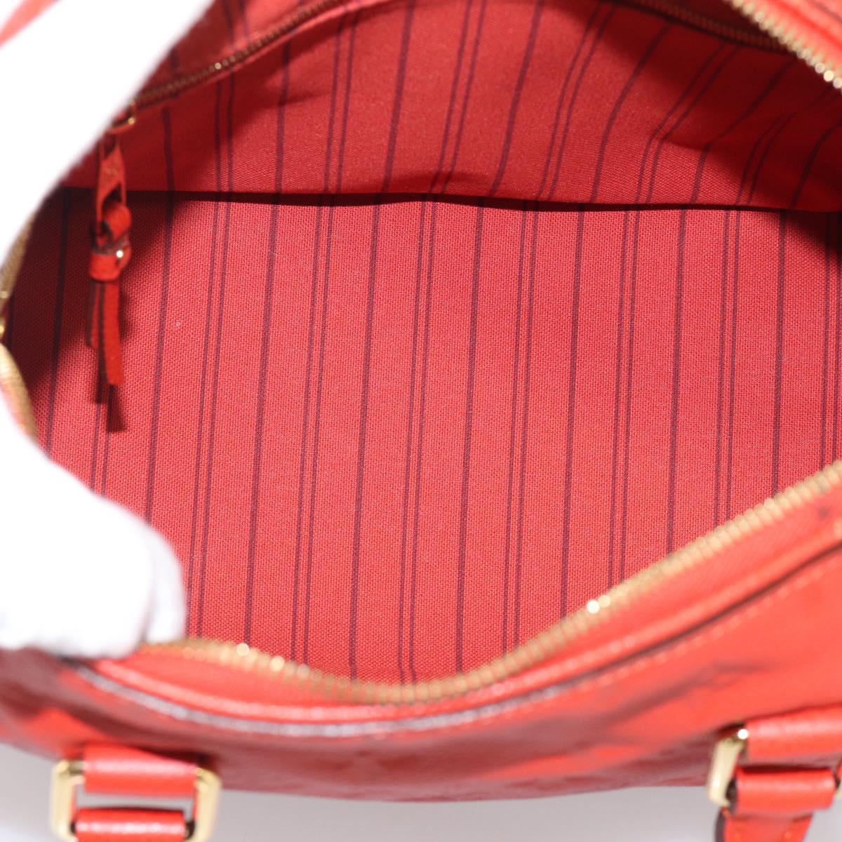 LOUIS VUITTON Monogram Empreinte Speedy Bandouliere 25 Slys M42399 Auth ep17022V