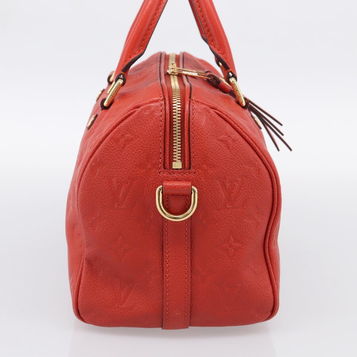 LOUIS VUITTON Monogram Empreinte Speedy Bandouliere 25 Slys M42399 Auth ep17022V