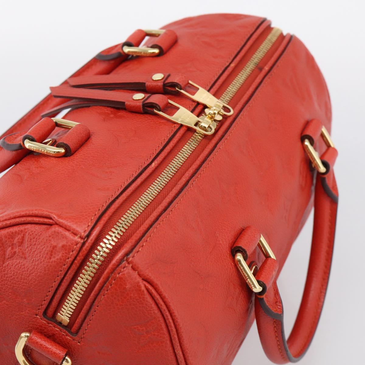 LOUIS VUITTON Monogram Empreinte Speedy Bandouliere 25 Slys M42399 Auth ep17022V