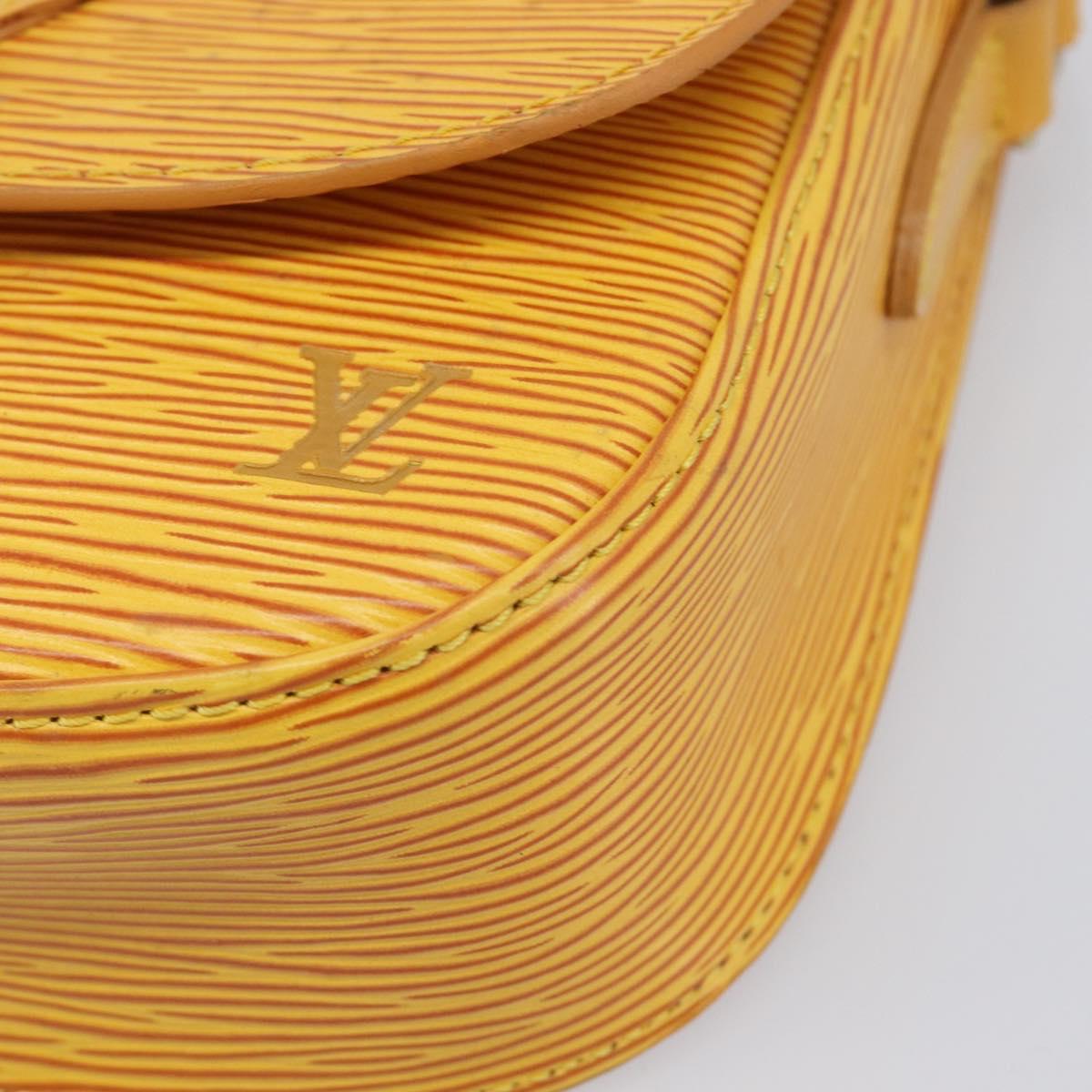 LOUIS VUITTON Epi Saint Cloud PM Shoulder Bag Yellow M52219 LV Auth ep17048A