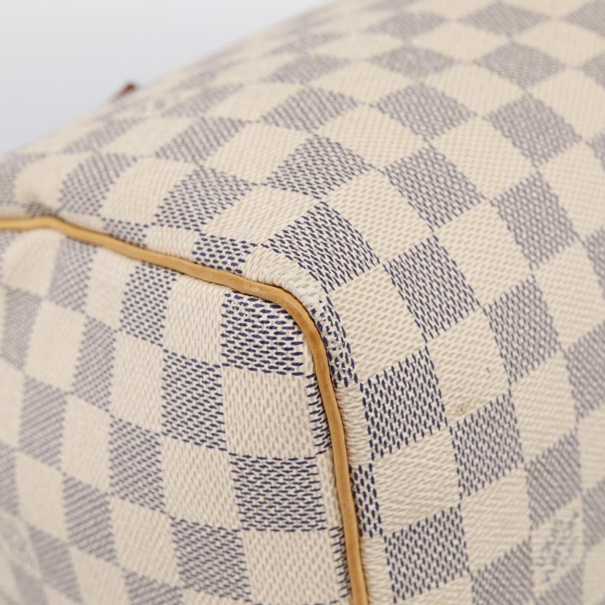 LOUIS VUITTON Damier Azur Speedy 25 Hand Bag N41534 LV Auth ep17053A
