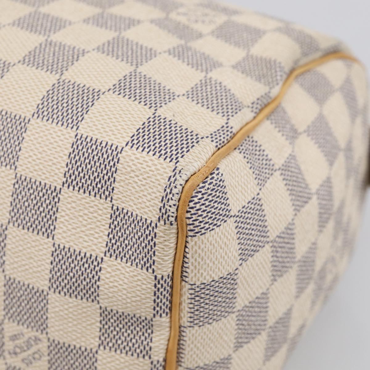 LOUIS VUITTON Damier Azur Speedy 25 Hand Bag N41534 LV Auth ep17053A
