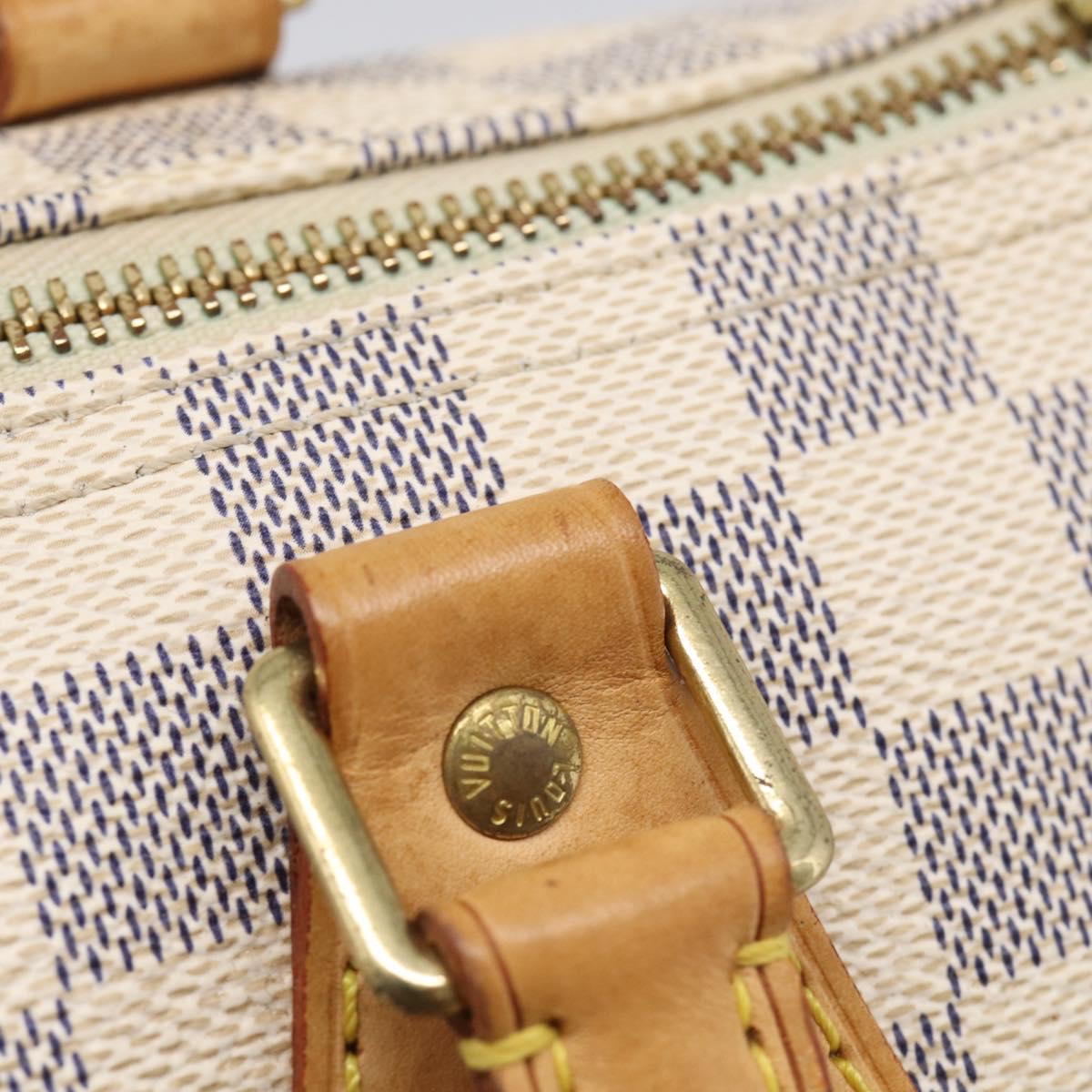 LOUIS VUITTON Damier Azur Speedy 25 Hand Bag N41534 LV Auth ep17053A