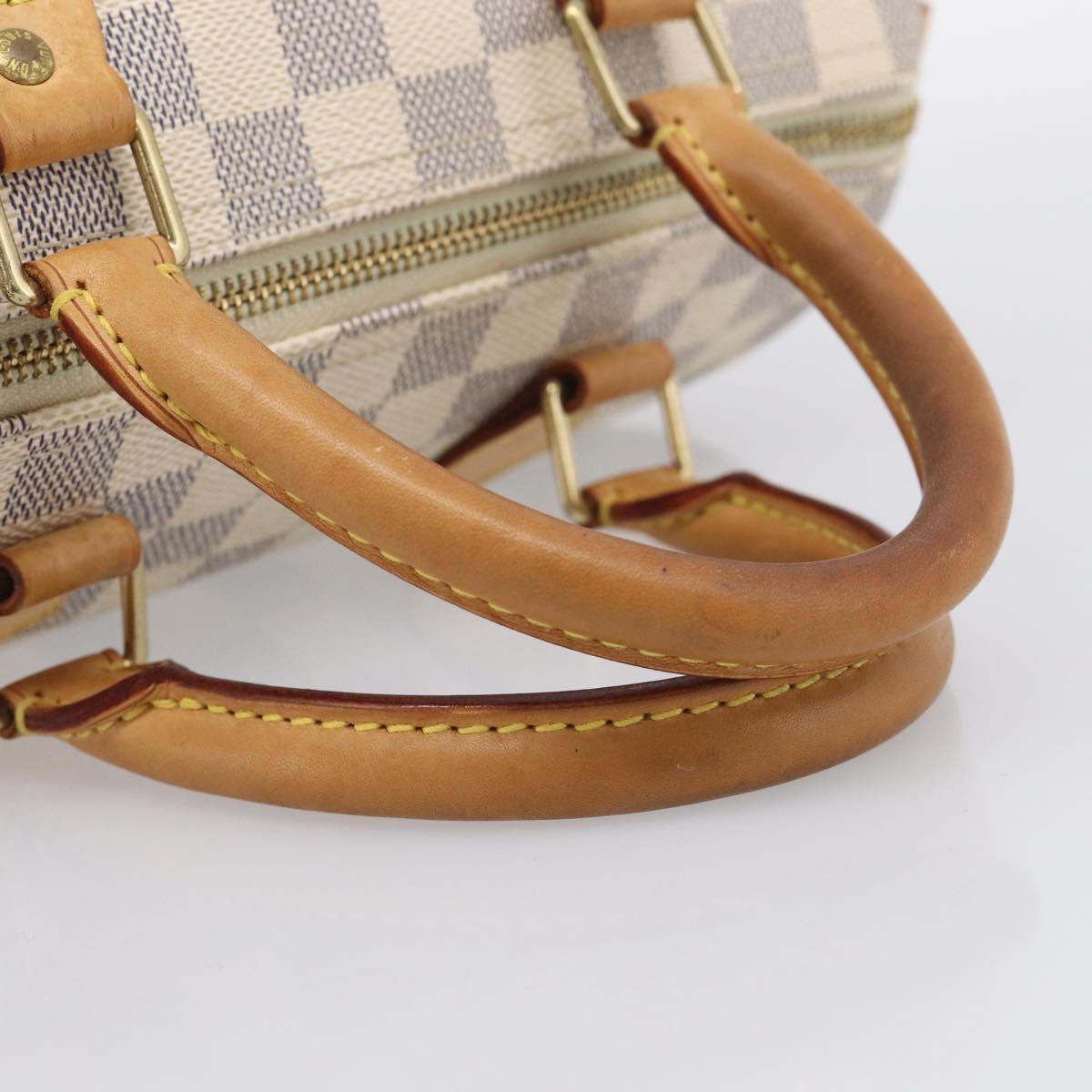 LOUIS VUITTON Damier Azur Speedy 25 Hand Bag N41534 LV Auth ep17053A