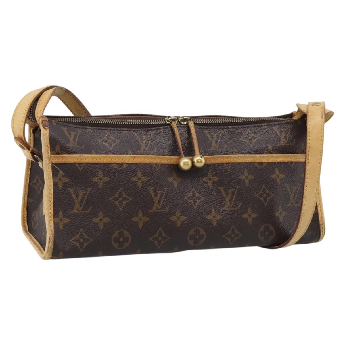 LOUIS VUITTON Monogram Popincourt Long Shoulder Bag M40008 LV Auth ep17056