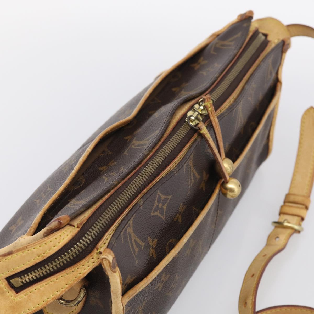 LOUIS VUITTON Monogram Popincourt Long Shoulder Bag M40008 LV Auth ep17056
