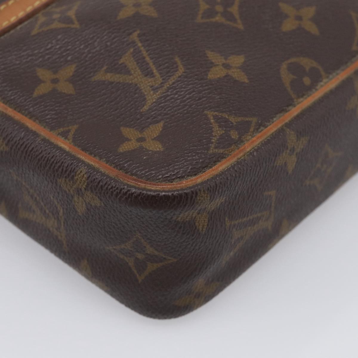 LOUIS VUITTON Monogram Compiegne 23 Clutch Bag M51847 LV Auth ep17059