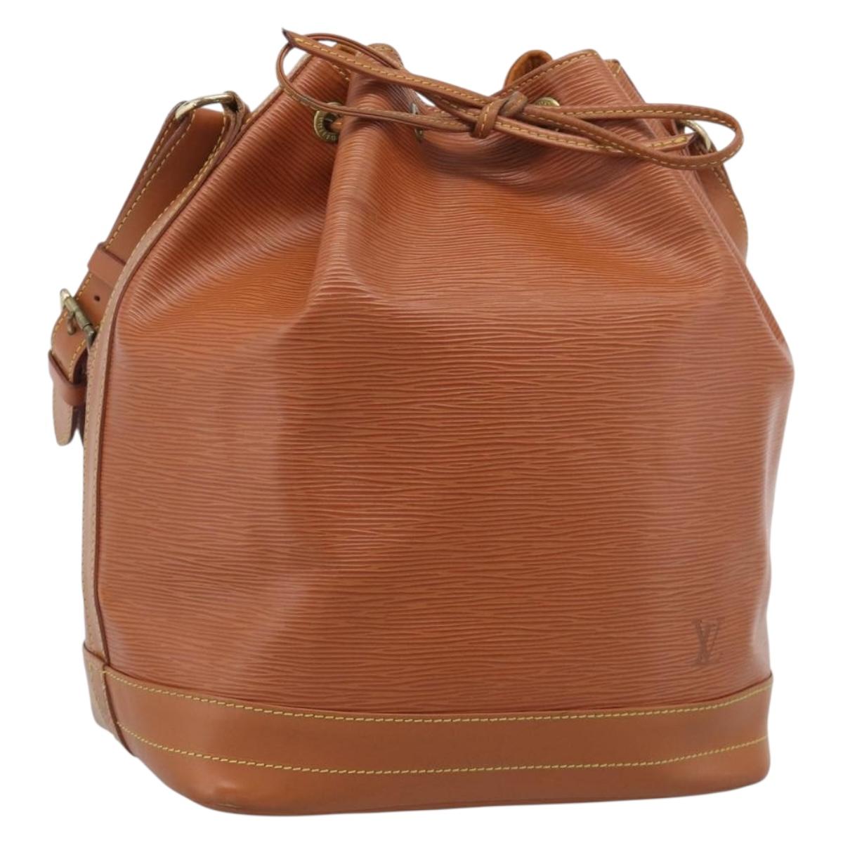 LOUIS VUITTON Epi Noe Shoulder Bag Brown M44008 LV Auth ep17065