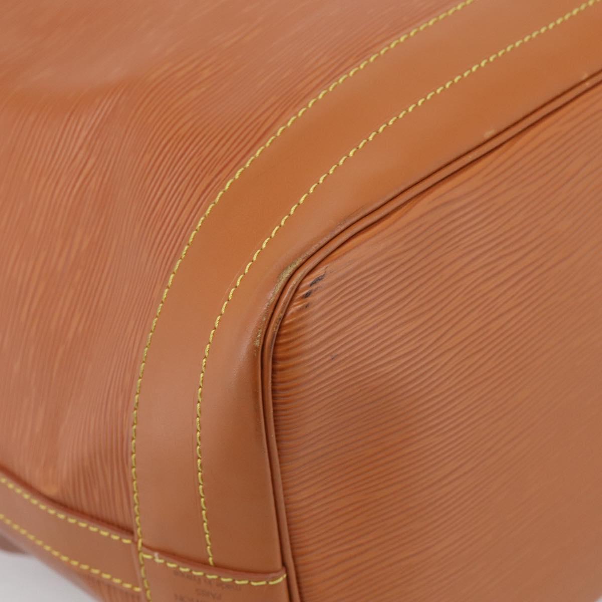 LOUIS VUITTON Epi Noe Shoulder Bag Brown M44008 LV Auth ep17065