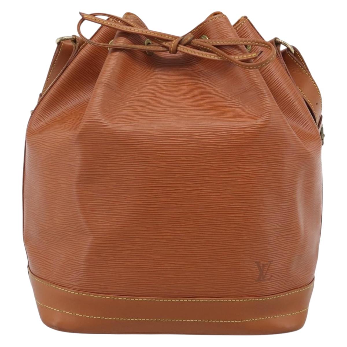LOUIS VUITTON Epi Noe Shoulder Bag Brown M44008 LV Auth ep17065