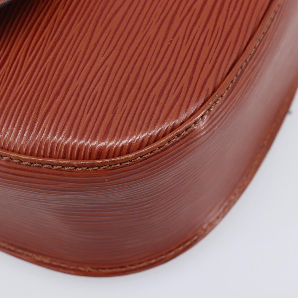 LOUIS VUITTON Epi Saint Cloud GM Shoulder Bag Brown M52193 LV Auth ep17067