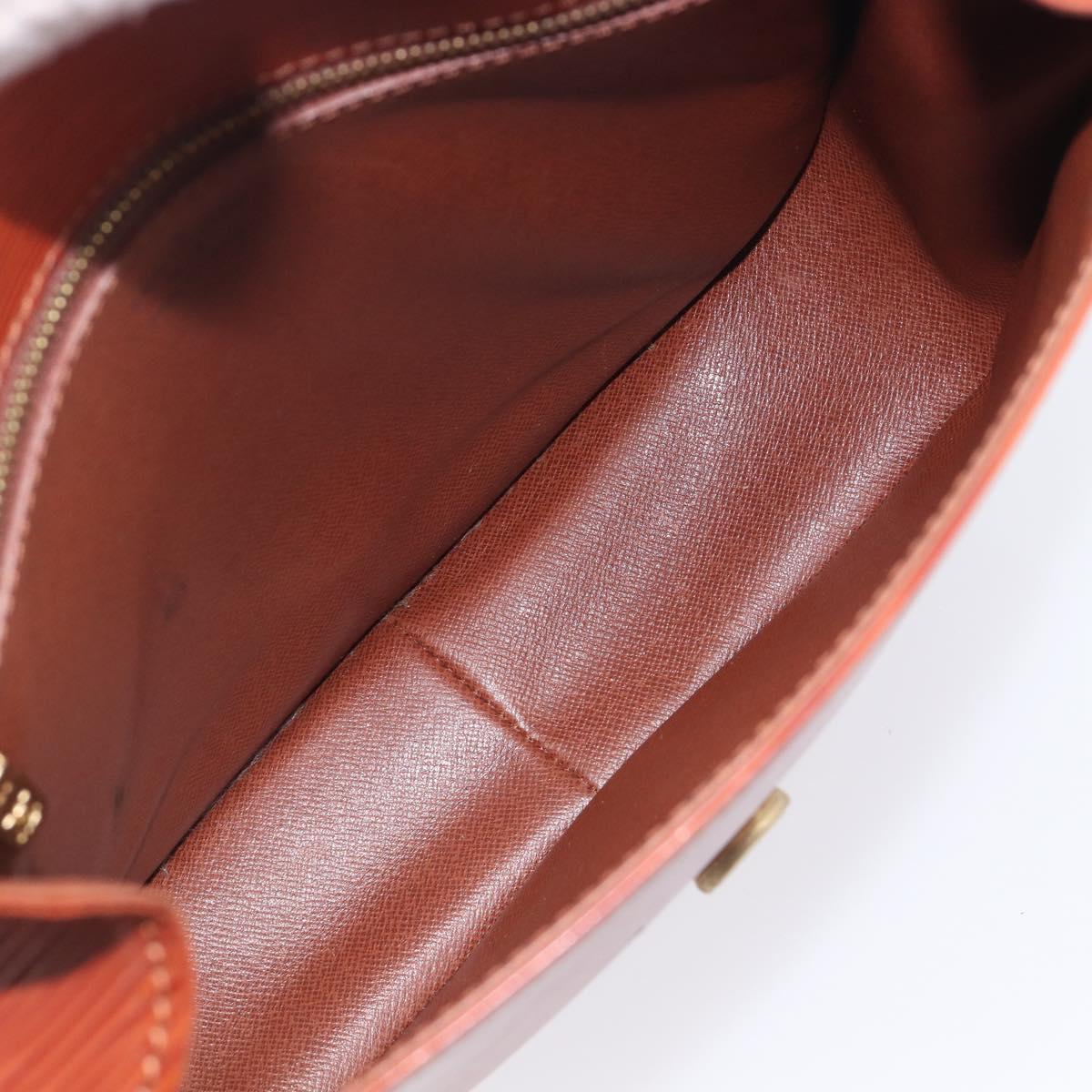 LOUIS VUITTON Epi Saint Cloud GM Shoulder Bag Brown M52193 LV Auth ep17067