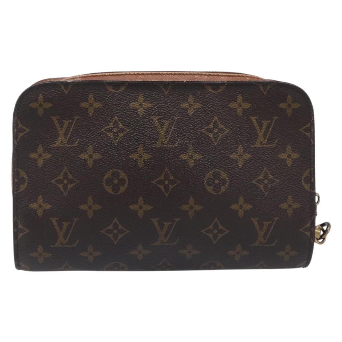 LOUIS VUITTON Monogram Orsay Clutch Bag M51790 LV Auth ep17071
