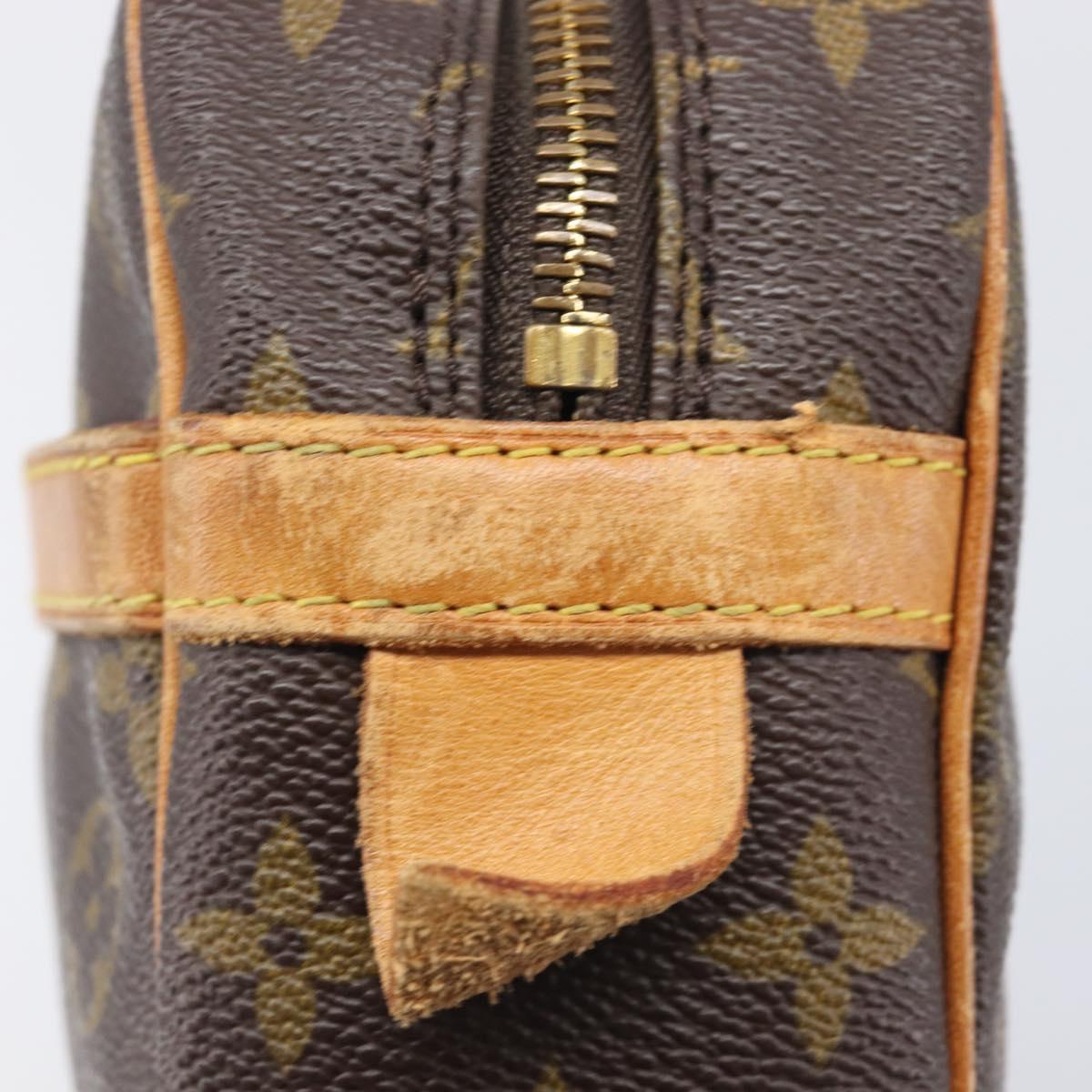 LOUIS VUITTON Monogram Compiegne 28 Clutch Bag M51845 LV Auth ep17072