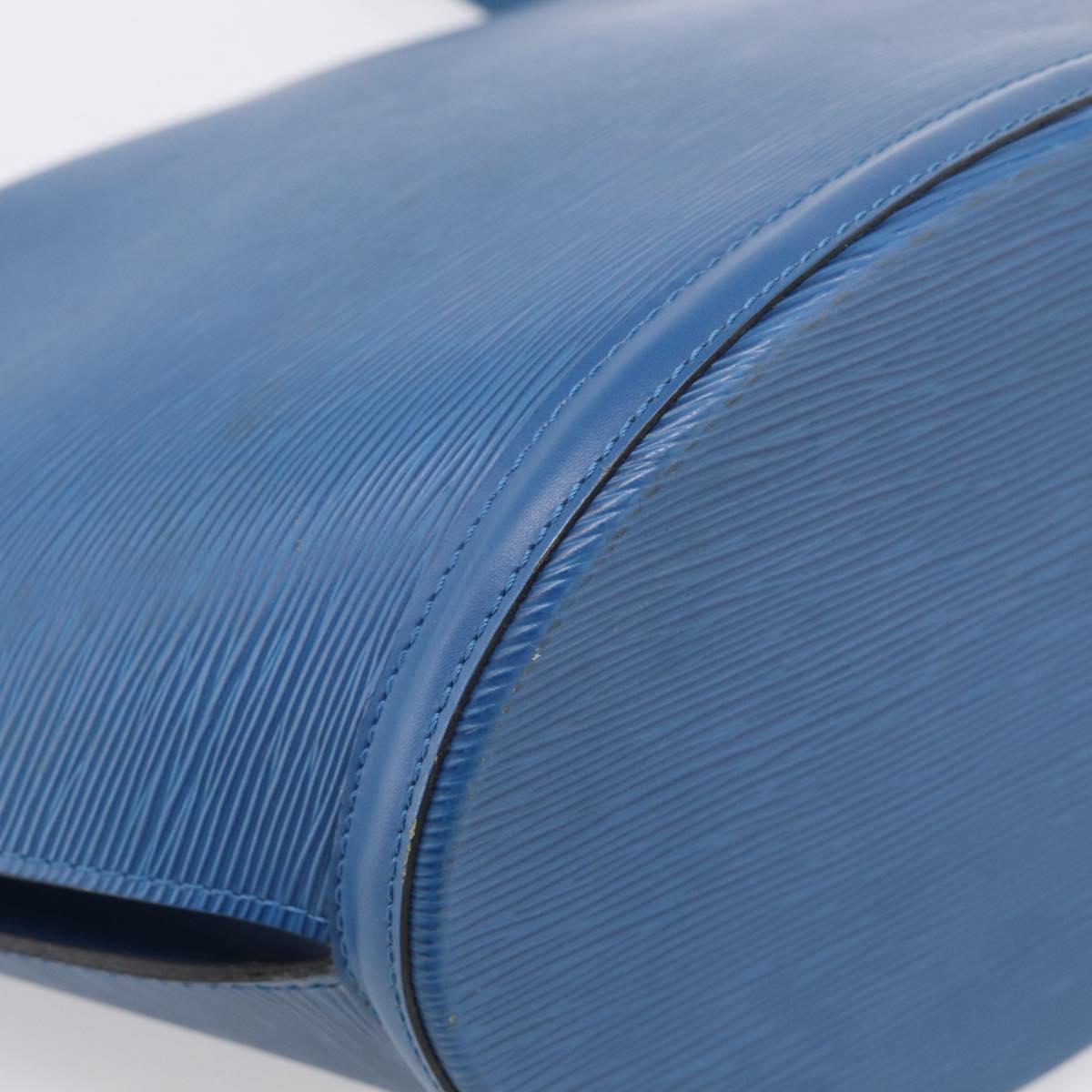 LOUIS VUITTON Epi Saint Jacques Shopping Shoulder Bag Blue M52275 Auth ep17097