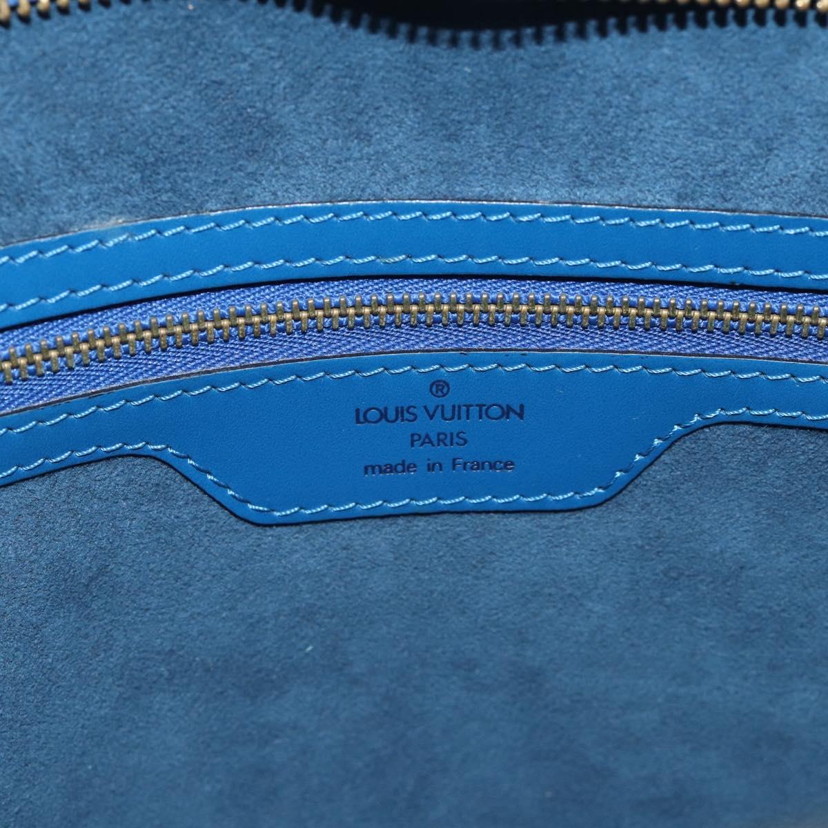 LOUIS VUITTON Epi Saint Jacques Shopping Shoulder Bag Blue M52275 Auth ep17097