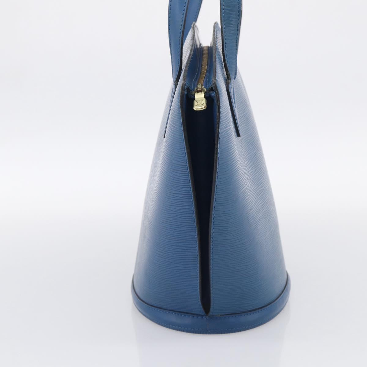 LOUIS VUITTON Epi Saint Jacques Shopping Shoulder Bag Blue M52275 Auth ep17097