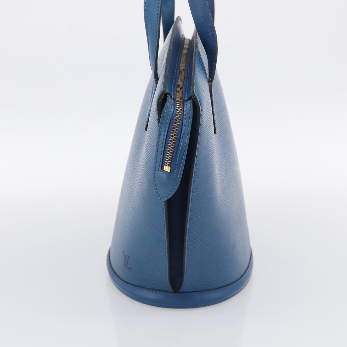 LOUIS VUITTON Epi Saint Jacques Shopping Shoulder Bag Blue M52275 Auth ep17097