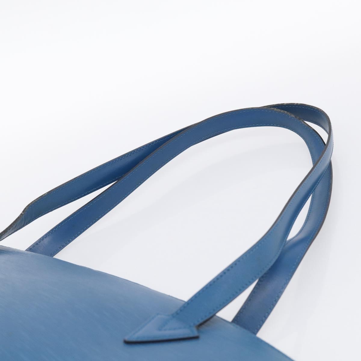 LOUIS VUITTON Epi Saint Jacques Shopping Shoulder Bag Blue M52275 Auth ep17097