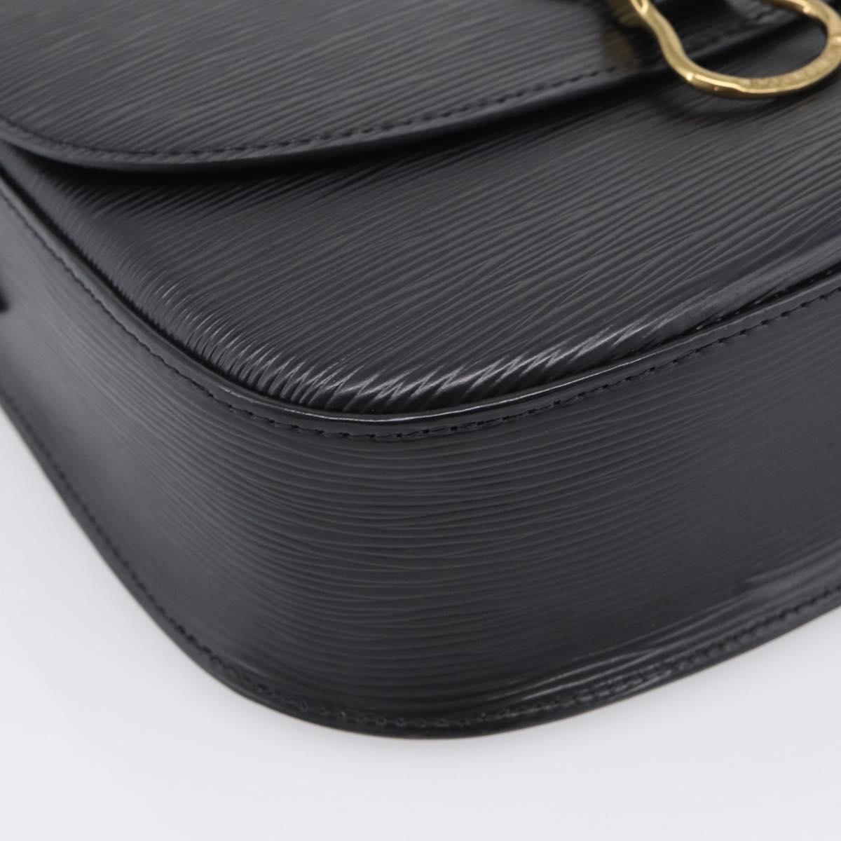 LOUIS VUITTON Epi Saint Cloud GM Shoulder Bag Black M52192 LV Auth ep17103A