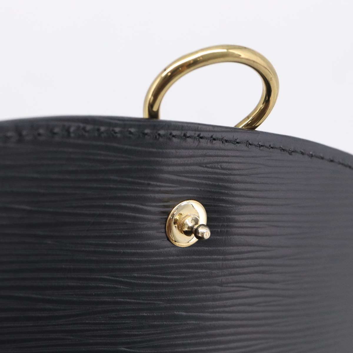 LOUIS VUITTON Epi Saint Cloud GM Shoulder Bag Black M52192 LV Auth ep17103A