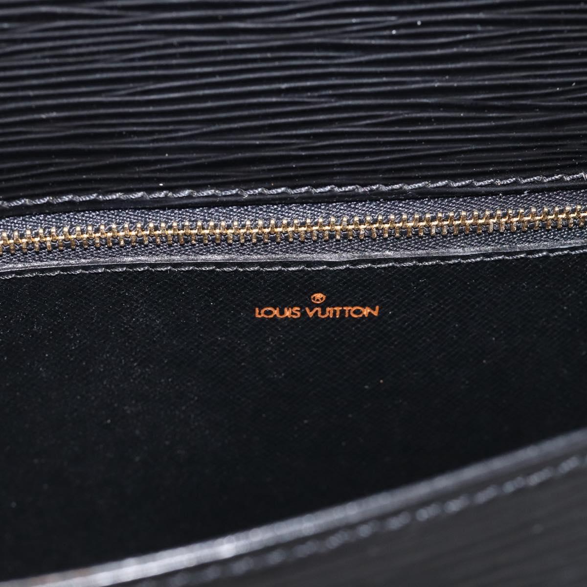 LOUIS VUITTON Epi Saint Cloud GM Shoulder Bag Black M52192 LV Auth ep17103A