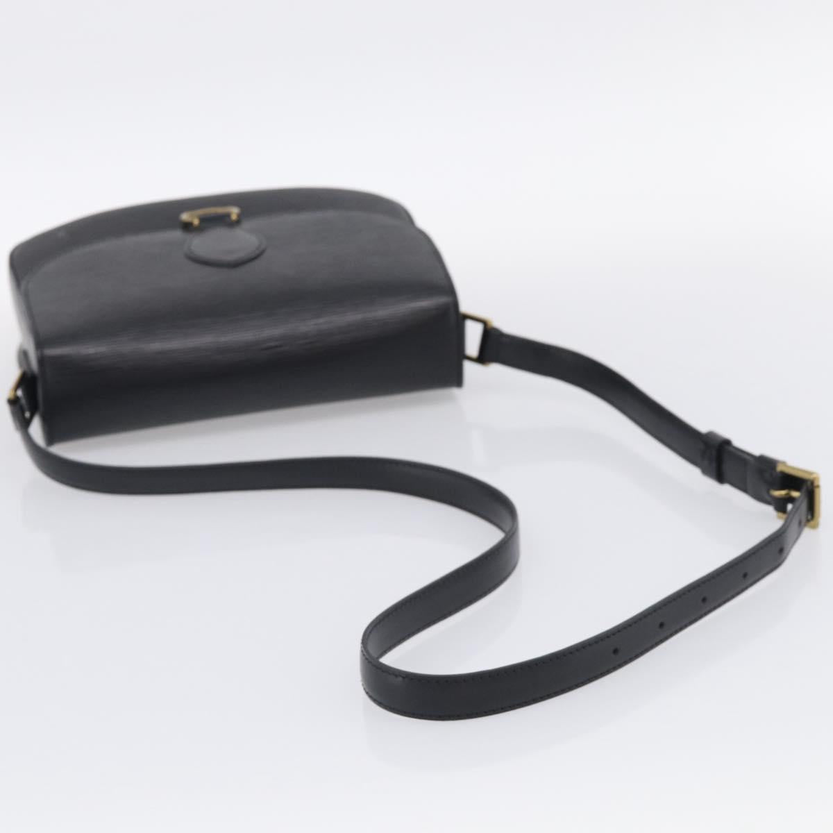 LOUIS VUITTON Epi Saint Cloud GM Shoulder Bag Black M52192 LV Auth ep17103A